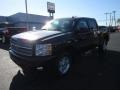 2013 Black Chevrolet Silverado 1500 LT Crew Cab 4x4  photo #3