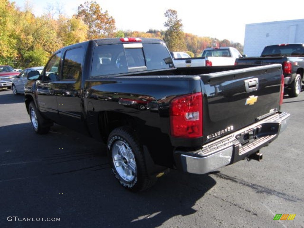 2013 Silverado 1500 LT Crew Cab 4x4 - Black / Ebony photo #4