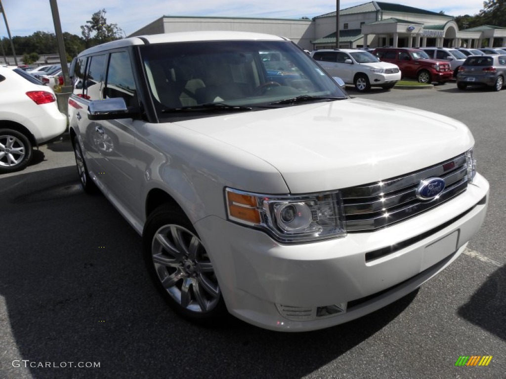 2012 Flex Limited - White Platinum Metallic Tri-Coat / Medium Light Stone photo #1