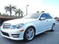 Polar White 2013 Mercedes-Benz C 250 Sport Exterior