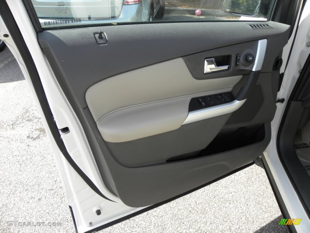 2012 Edge SEL - White Platinum Metallic Tri-Coat / Medium Light Stone photo #6