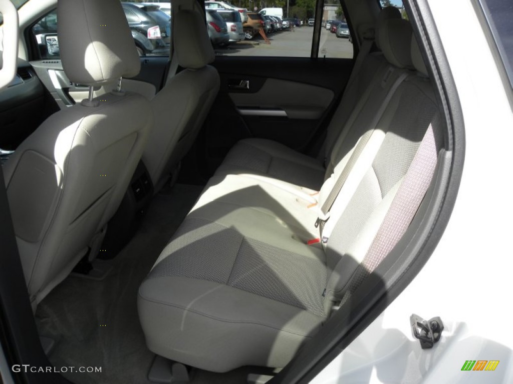 2012 Edge SEL - White Platinum Metallic Tri-Coat / Medium Light Stone photo #7