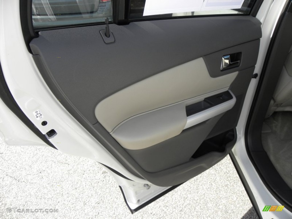 2012 Edge SEL - White Platinum Metallic Tri-Coat / Medium Light Stone photo #8