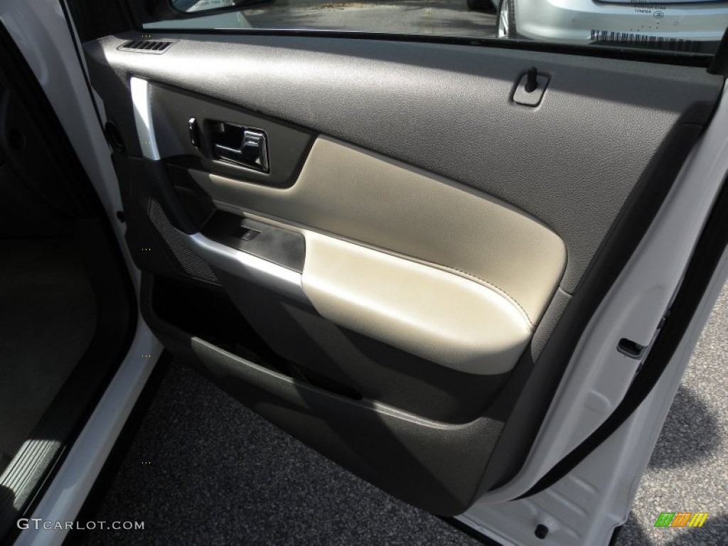 2012 Edge SEL - White Platinum Metallic Tri-Coat / Medium Light Stone photo #10