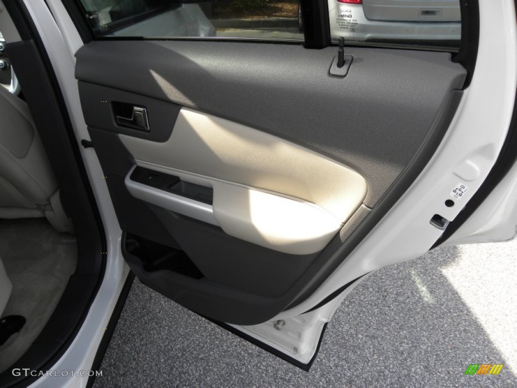 2012 Edge SEL - White Platinum Metallic Tri-Coat / Medium Light Stone photo #12