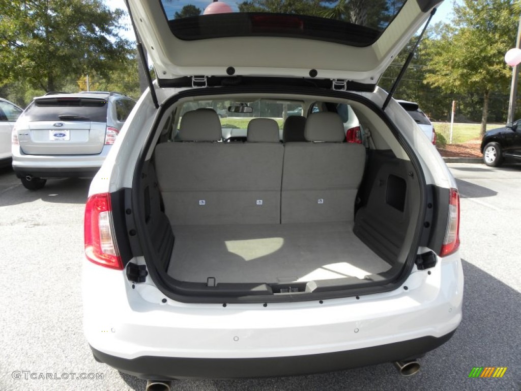 2012 Edge SEL - White Platinum Metallic Tri-Coat / Medium Light Stone photo #15