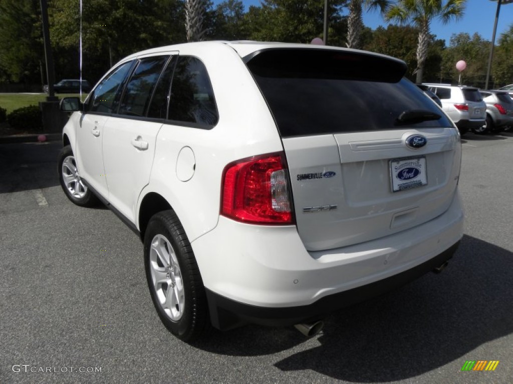 2012 Edge SEL - White Platinum Metallic Tri-Coat / Medium Light Stone photo #16