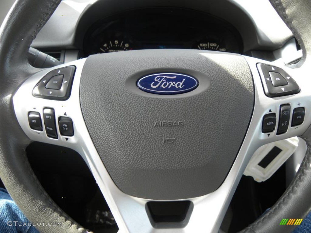 2012 Edge SEL - White Platinum Metallic Tri-Coat / Medium Light Stone photo #22