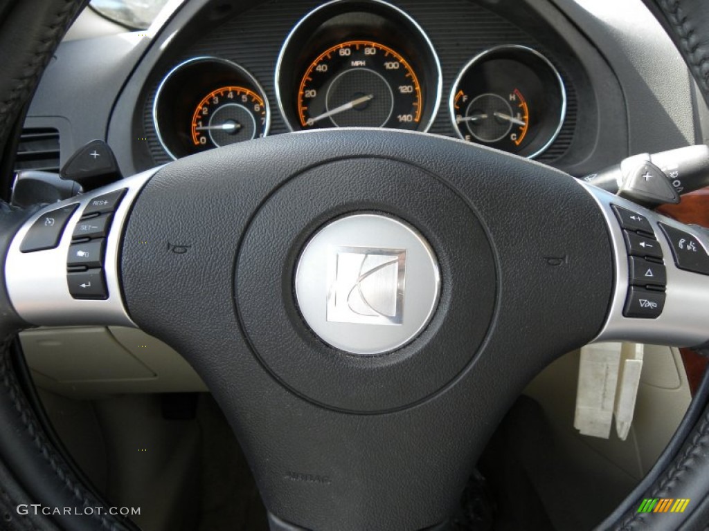 2009 Aura XE - Gold Mist Metallic / Tan photo #21