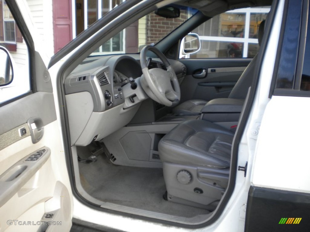 2002 Rendezvous CXL AWD - Bright White / Dark Gray photo #7