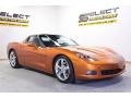 2009 Atomic Orange Metallic Chevrolet Corvette Coupe  photo #3