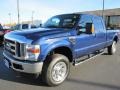 Dark Blue Pearl Metallic 2010 Ford F350 Super Duty Lariat SuperCab 4x4