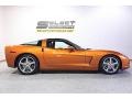 2009 Atomic Orange Metallic Chevrolet Corvette Coupe  photo #4