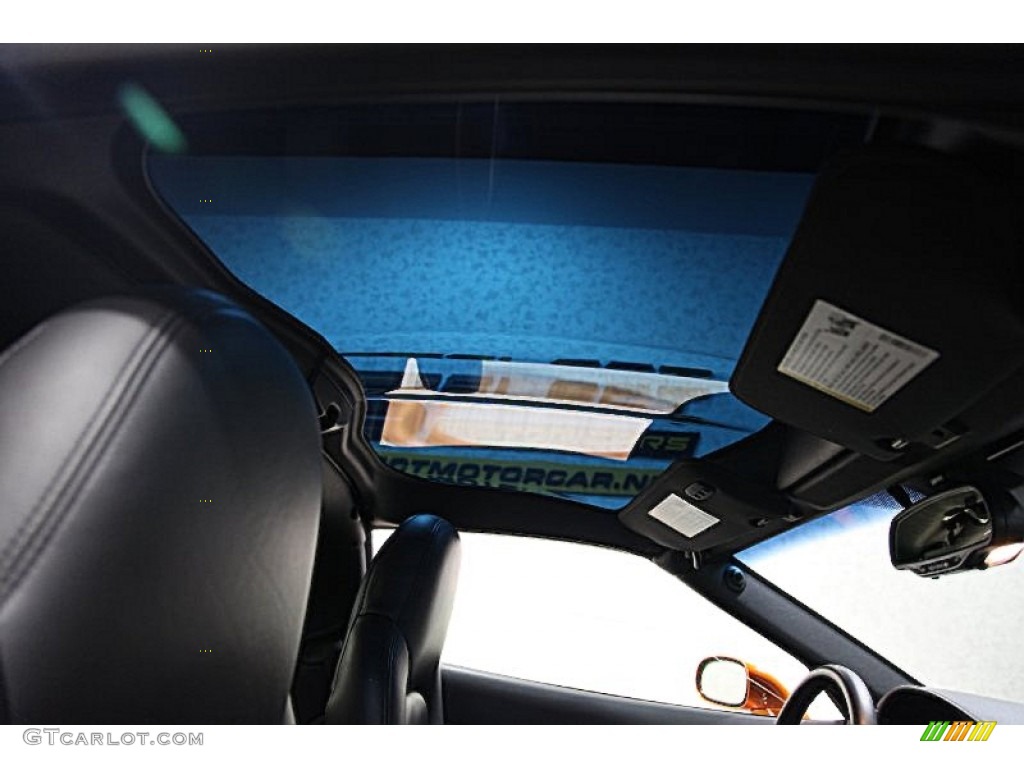 2009 Corvette Coupe - Atomic Orange Metallic / Ebony photo #12