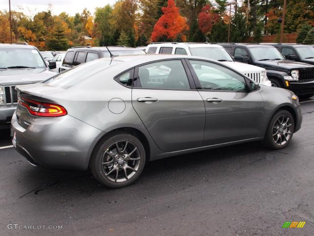 2013 Dart Rallye - Tungsten Metallic / Black/Light Diesel Gray photo #3