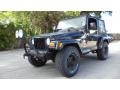 Black 2001 Jeep Wrangler Sport 4x4