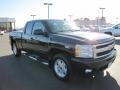 2009 Black Granite Metallic Chevrolet Silverado 1500 LTZ Extended Cab 4x4  photo #7