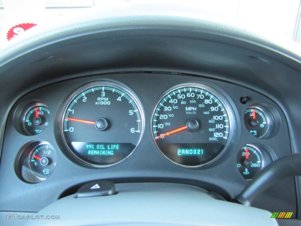 2009 Silverado 1500 LTZ Extended Cab 4x4 - Black Granite Metallic / Light Titanium photo #20