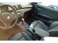 2009 Jet Black BMW 1 Series 128i Coupe  photo #3