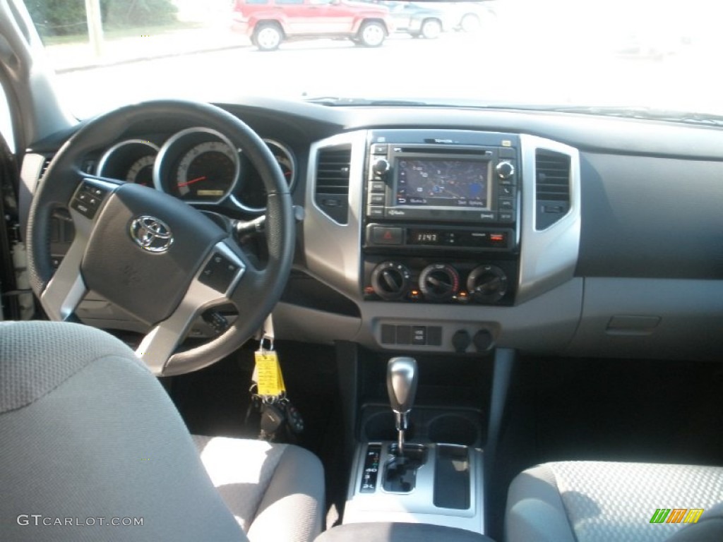 2012 Tacoma V6 Prerunner Double Cab - Magnetic Gray Mica / Graphite photo #3