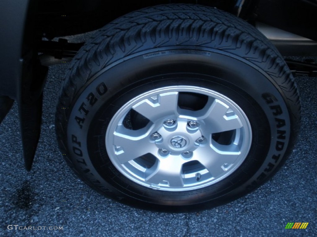2012 Tacoma V6 Prerunner Double Cab - Magnetic Gray Mica / Graphite photo #16