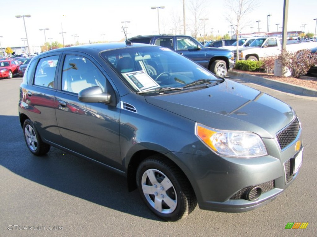 2010 Aveo Aveo5 LS - Medium Gray / Charcoal photo #7