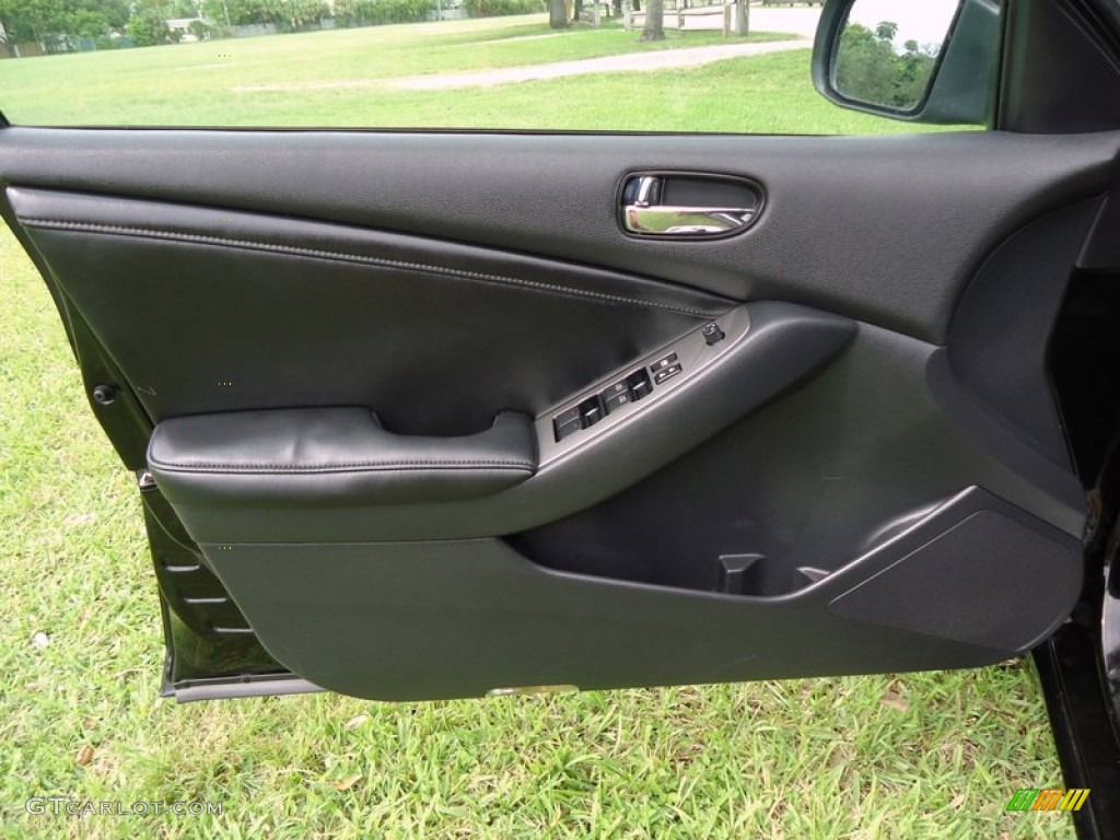 2009 Nissan Altima 2.5 SL Charcoal Door Panel Photo #72587640
