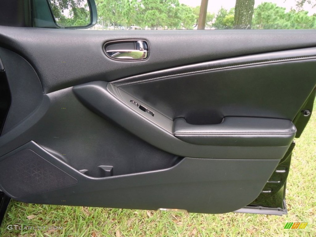 2009 Nissan Altima 2.5 SL Charcoal Door Panel Photo #72587751