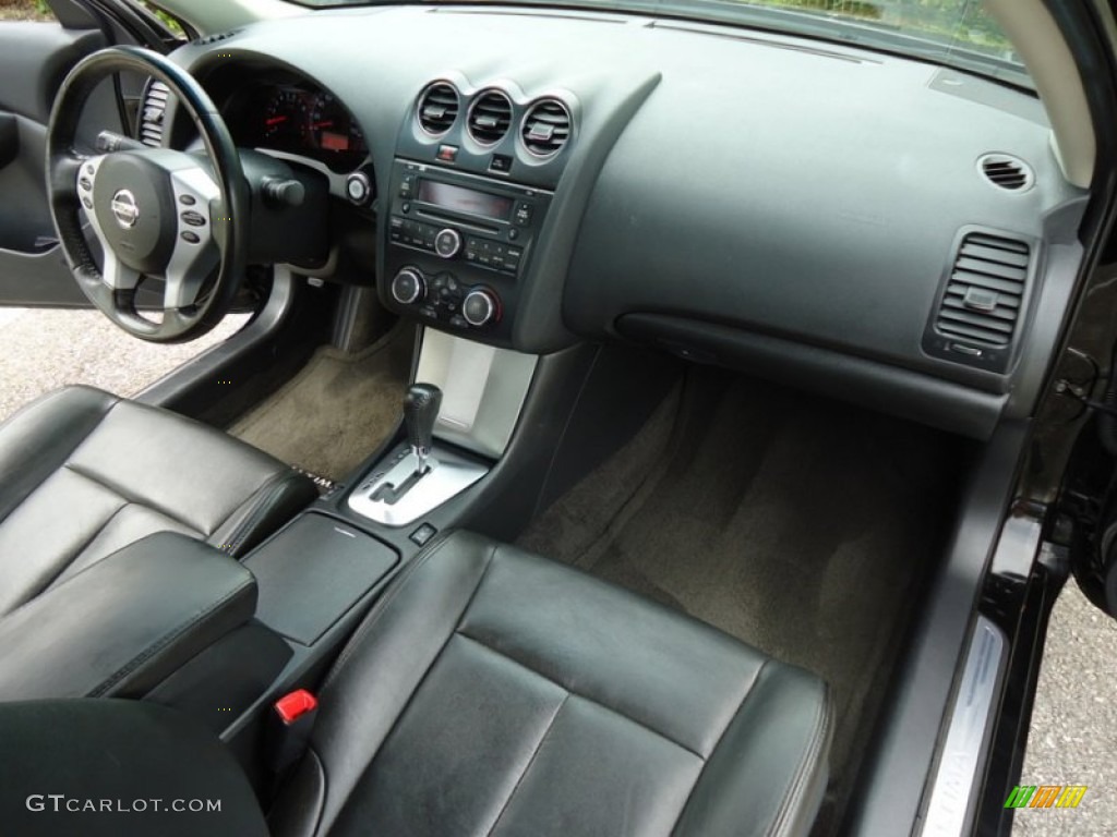 2009 Nissan Altima 2.5 SL Charcoal Dashboard Photo #72588165