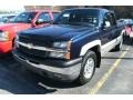 Dark Blue Metallic 2005 Chevrolet Silverado 1500 Z71 Extended Cab 4x4