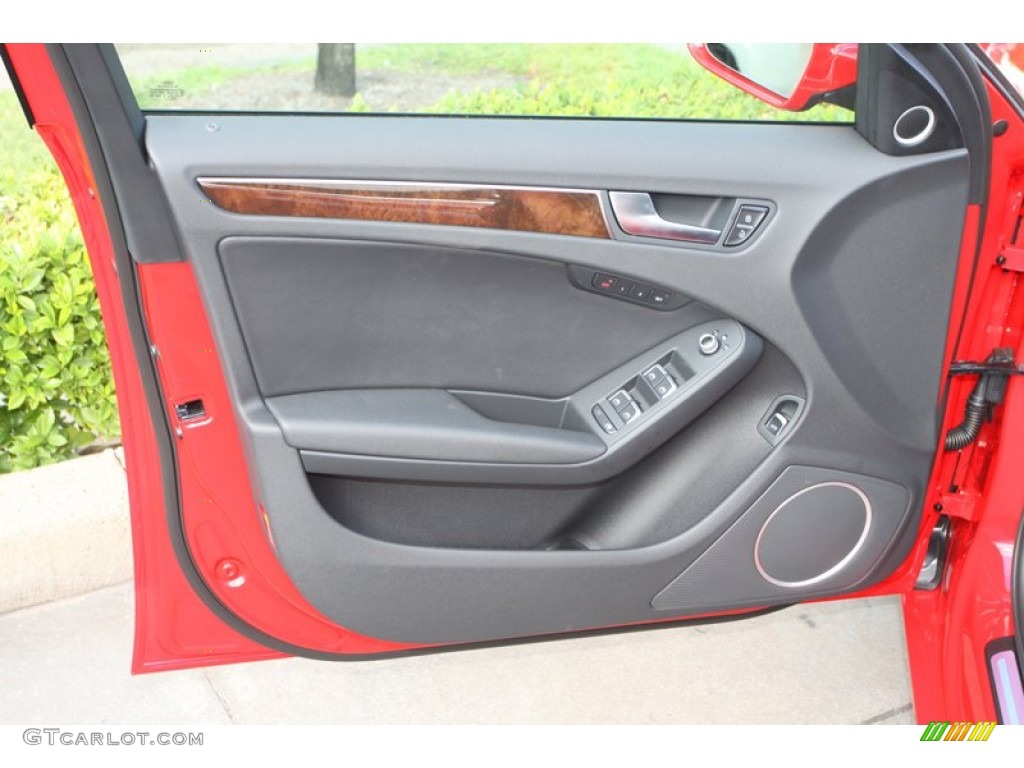 2013 A4 2.0T Sedan - Brilliant Red / Black photo #9