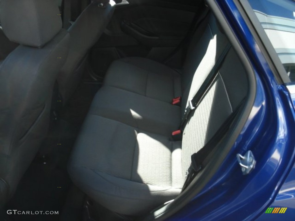 2012 Focus SEL Sedan - Sonic Blue Metallic / Charcoal Black photo #13