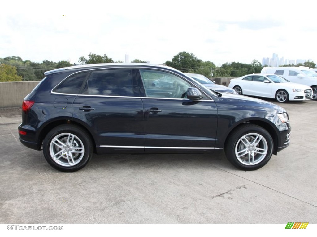 2013 Q5 2.0 TFSI quattro - Moonlight Blue Metallic / Steel Grey photo #9