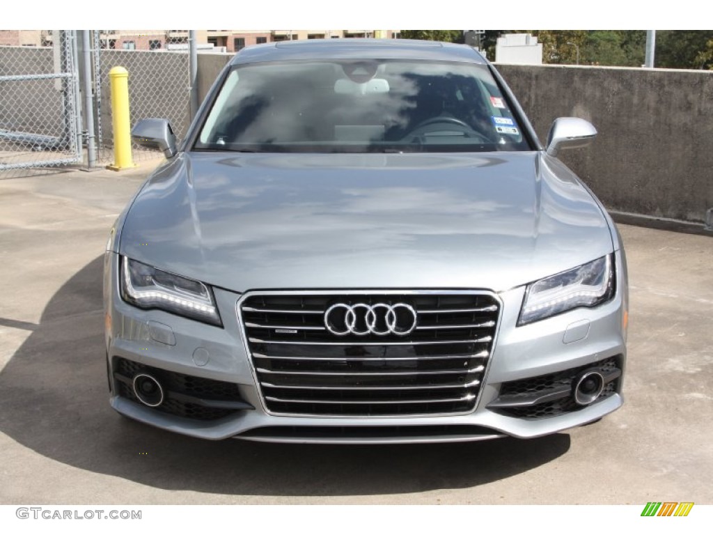 Daytona Gray Pearl Effect 2012 Audi A7 3.0T quattro Premium Exterior Photo #72589866