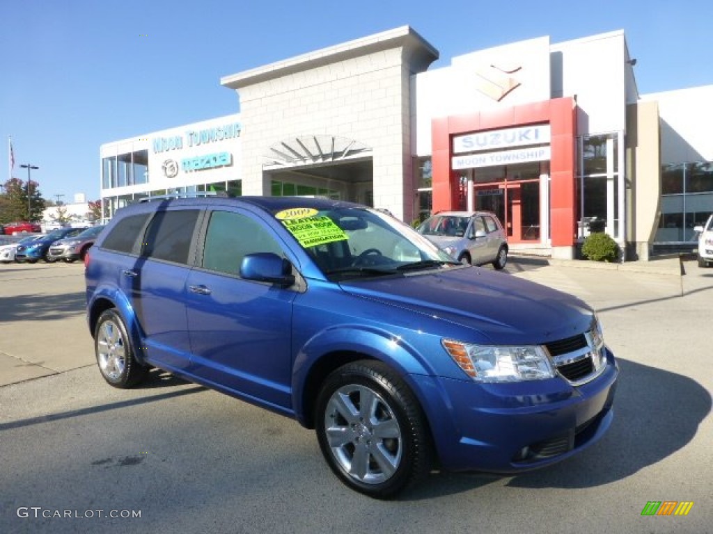 Deep Water Blue Pearl Dodge Journey