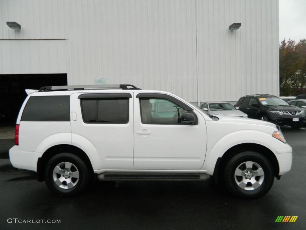 Blizzard White 2010 Nissan Armada Platinum 4WD Exterior Photo #72590424