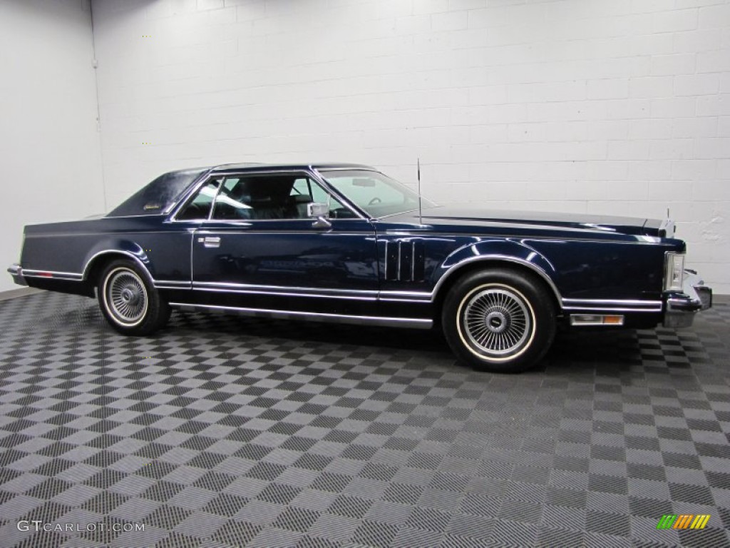 1979 Continental Collectors Series 4 Door Sedan - Midnight Blue Moondust Metallic / Midnight Blue photo #8