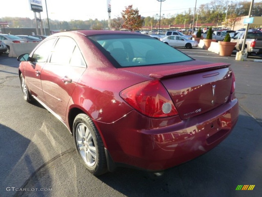 2005 G6 Sedan - Sport Red Metallic / Ebony photo #5