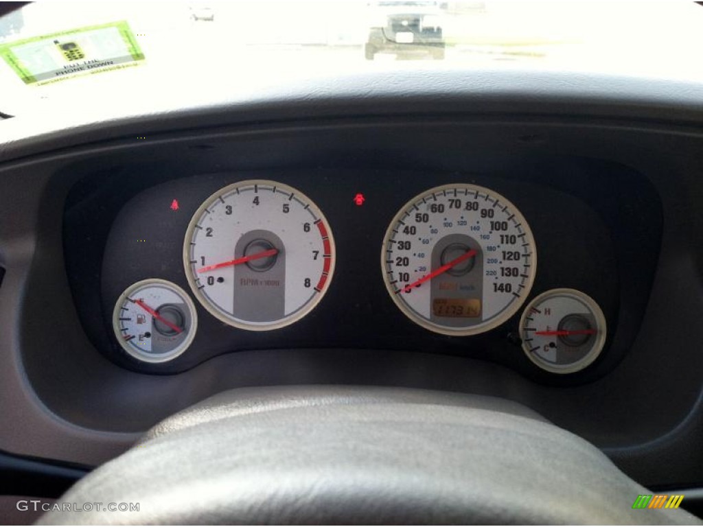 2003 Dodge Stratus SXT Coupe Gauges Photo #72592620