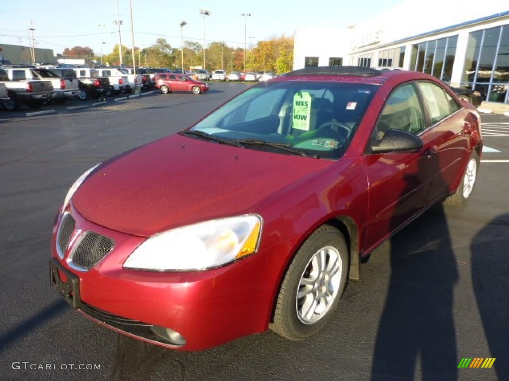 2005 G6 Sedan - Sport Red Metallic / Ebony photo #7