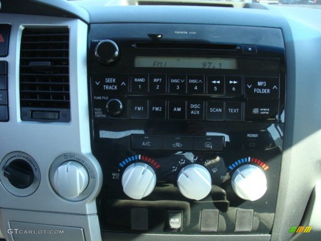 2008 Tundra Double Cab 4x4 - Slate Gray Metallic / Graphite Gray photo #14