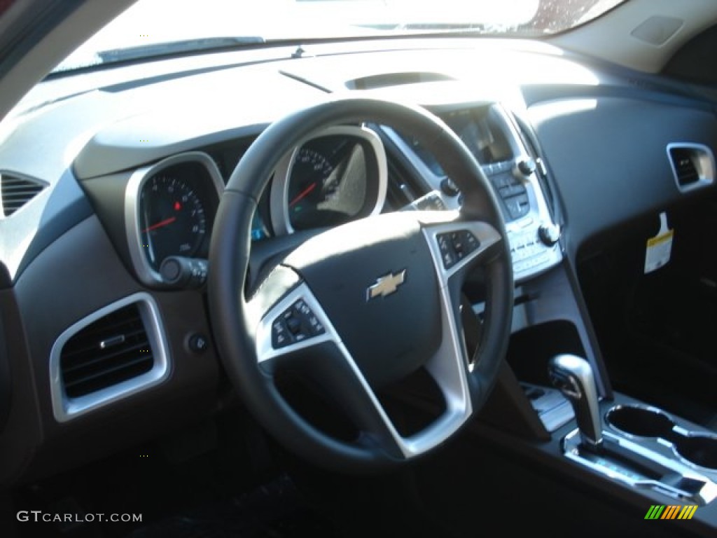 2013 Equinox LT AWD - Crystal Red Tintcoat / Jet Black photo #10