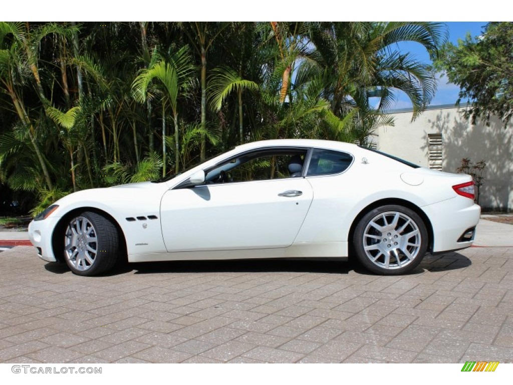 Bianco (White) 2008 Maserati GranTurismo Standard GranTurismo Model Exterior Photo #72595290