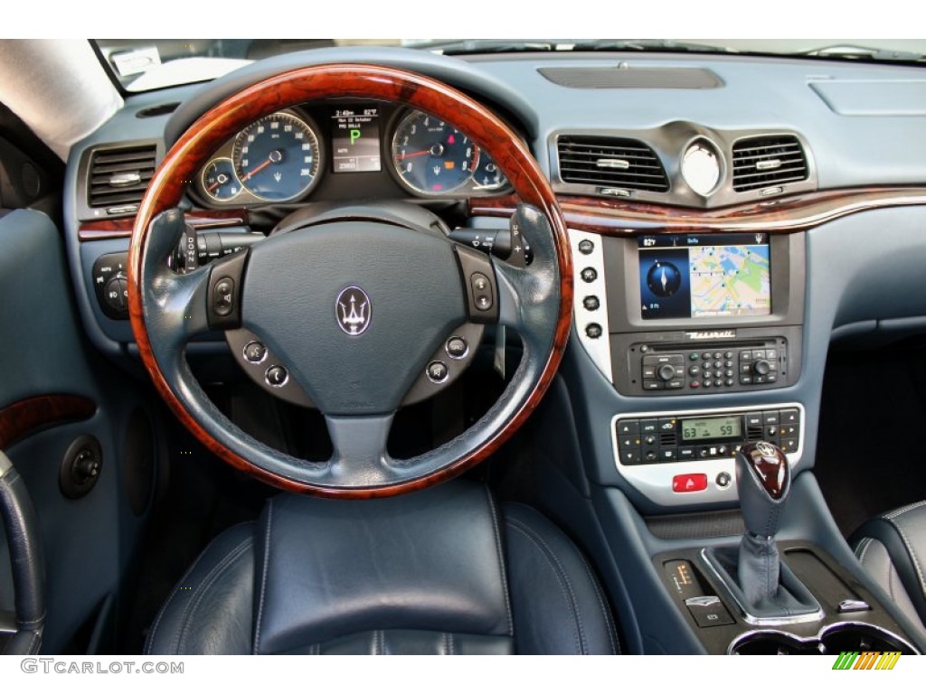 2008 Maserati GranTurismo Standard GranTurismo Model Blu Medio (Blue) Dashboard Photo #72595416