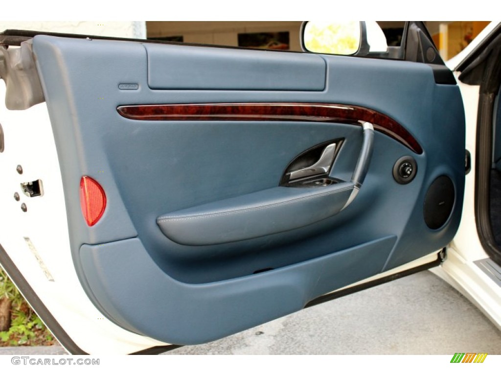 2008 Maserati GranTurismo Standard GranTurismo Model Blu Medio (Blue) Door Panel Photo #72595512
