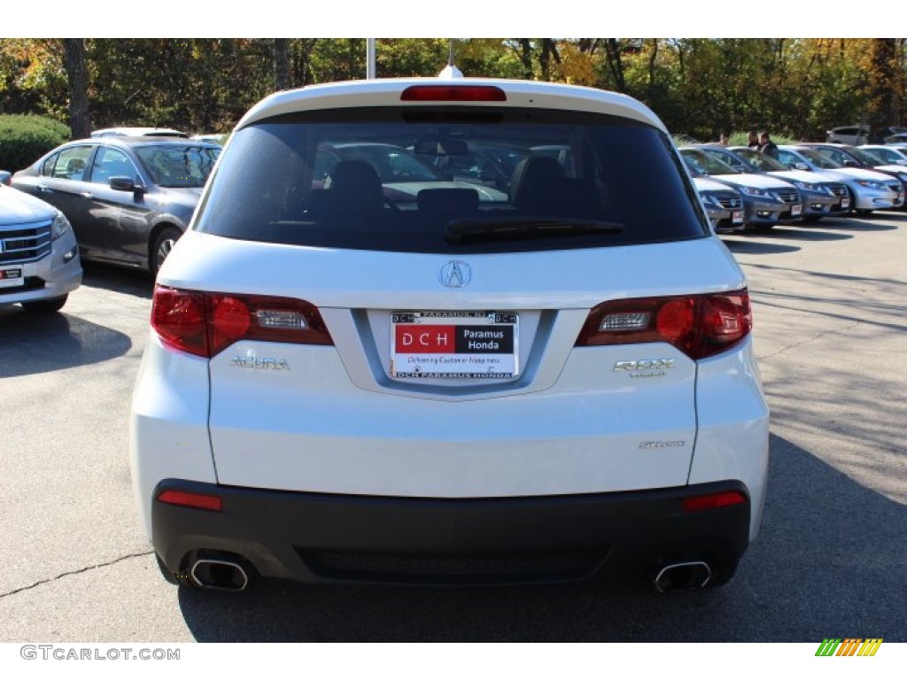 2010 RDX SH-AWD Technology - White Diamond Pearl / Taupe photo #6