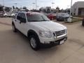 White Suede - Explorer Sport Trac XLT Photo No. 7