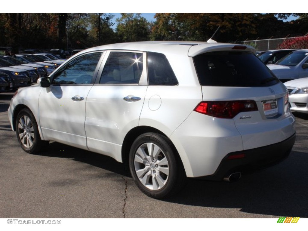 2010 RDX SH-AWD Technology - White Diamond Pearl / Taupe photo #7