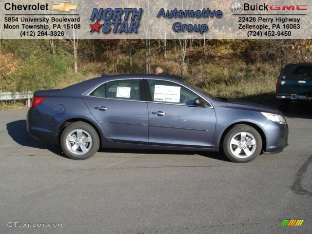 2013 Malibu LS - Atlantis Blue Metallic / Jet Black/Titanium photo #1