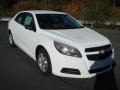 2013 Summit White Chevrolet Malibu LS  photo #2